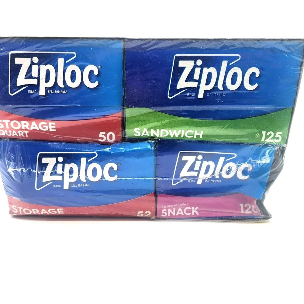 Ziploc 347-Count Variety Pack – Gallon, Quart, Sandwich & Freezer Bags Combo